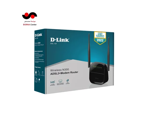 D-Link DSL-124 Modem Router
