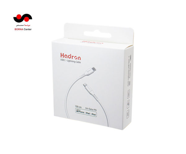 جعبه کابل شارژ هادرون مدل HTC-C-L01 سفید