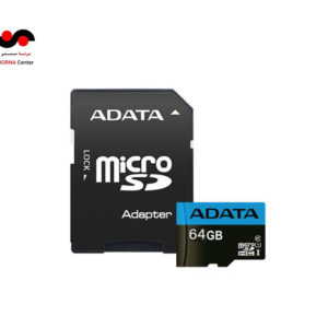 کارت حافظه ADATA مدل Premier MicroSDHC UHS-I R100 ظرفیت 64 گیگابایت