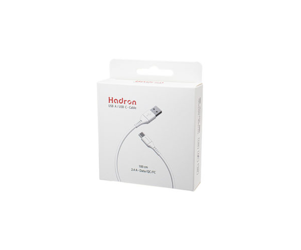 کابل شارژ هادرون مدل HTC-A-C01 سفید