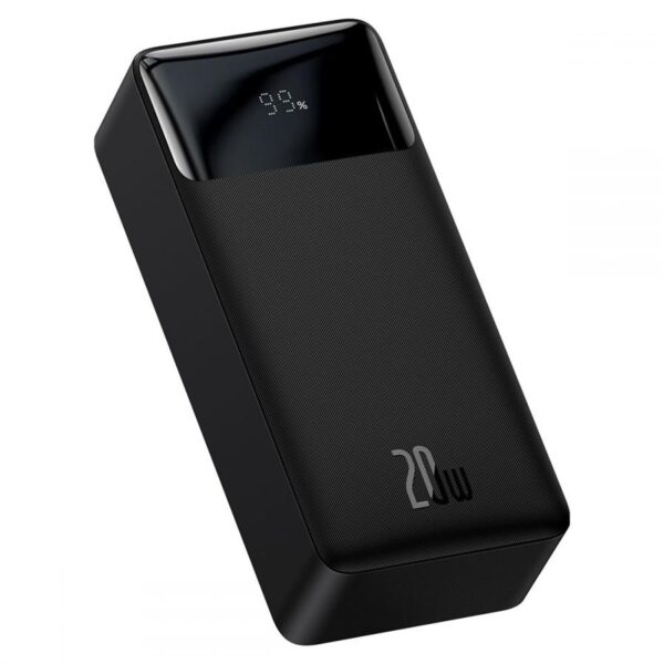 Baseus Bipow Digital Display Fast Charge 20w 30000mAh Black