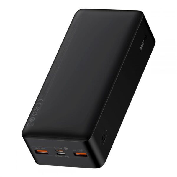 Baseus Bipow Digital Display Fast Charge 20w 30000mAh Black